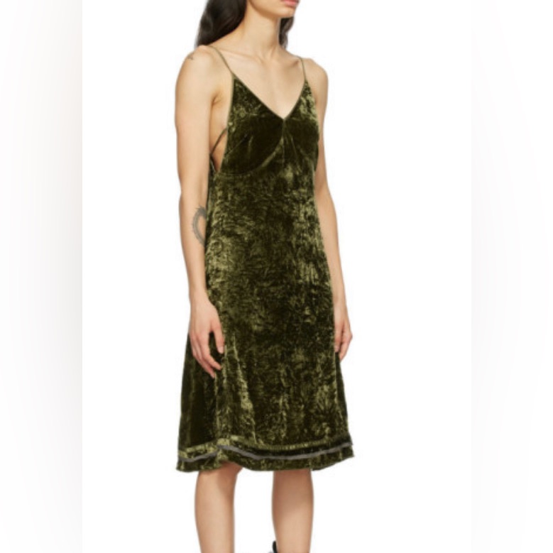 R13 Velvet Slip Dress